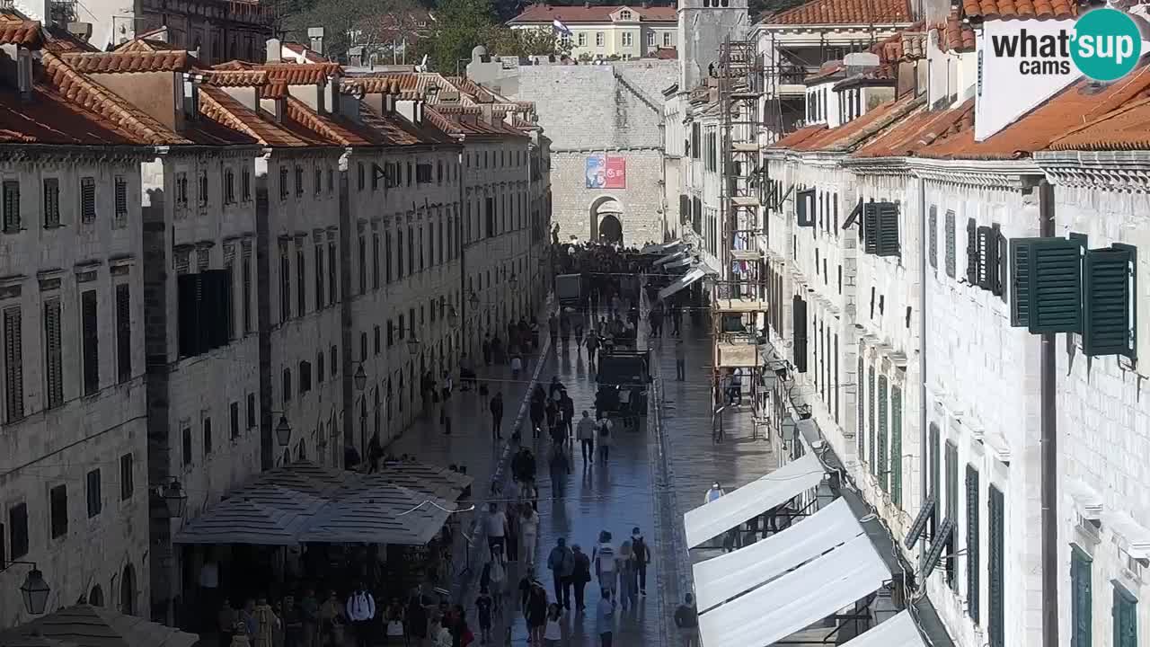 Camera en vivo Dubrovnik Stradun