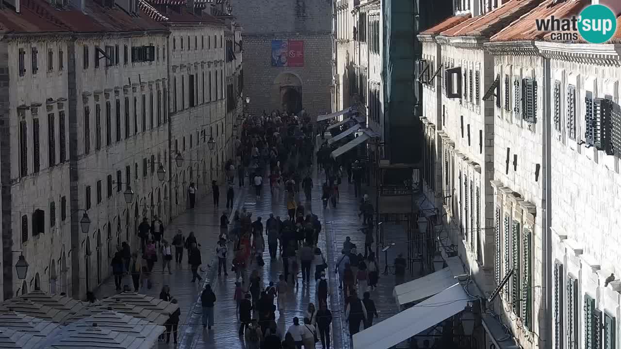 Live Webcam Dubrovnik Stradun