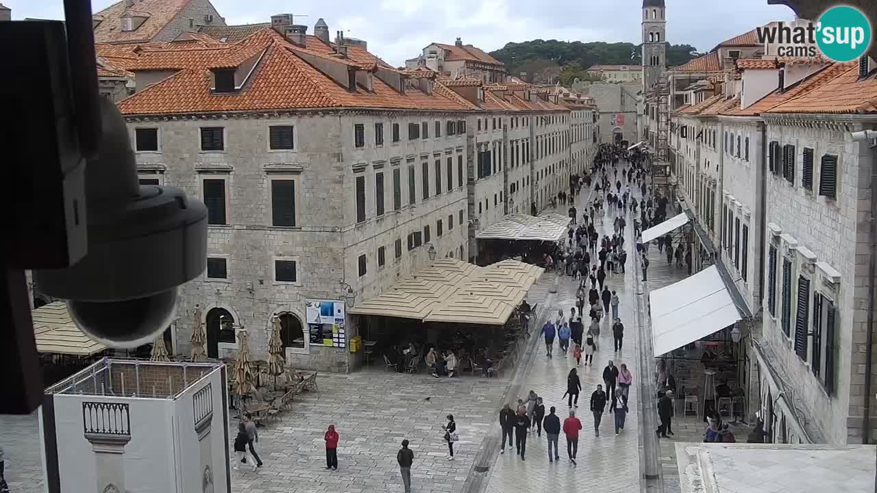 Kamera v živo Dubrovnik Stradun / Placa