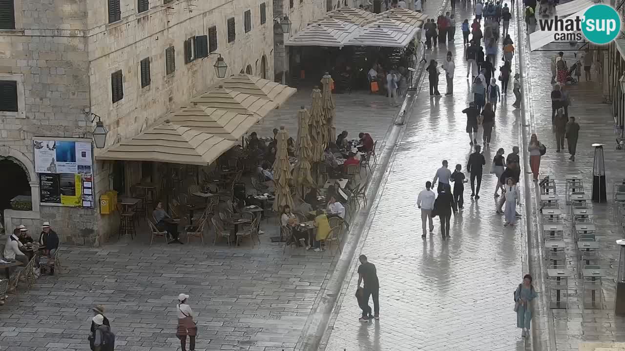 Kamera v živo Dubrovnik Stradun / Placa