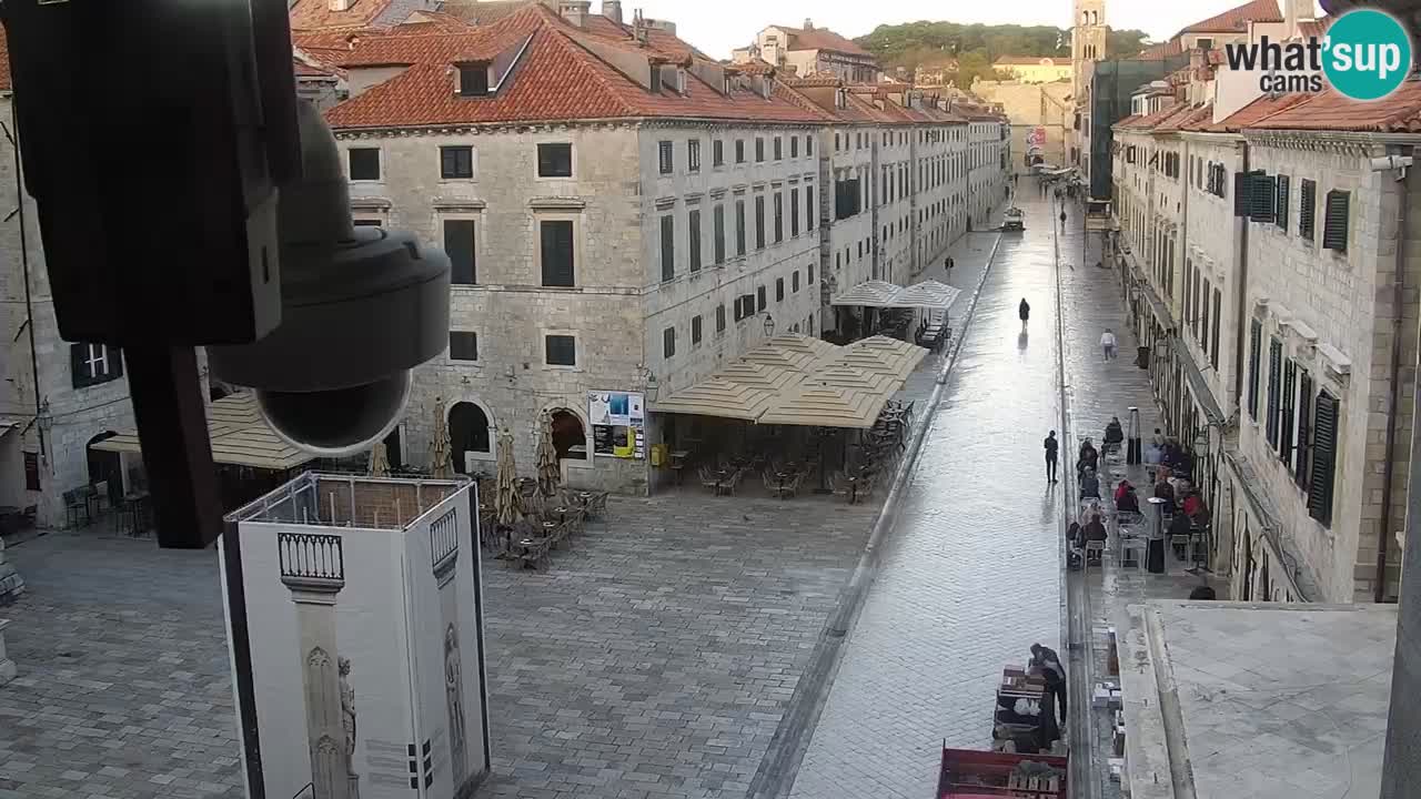 Live Webcam Dubrovnik Stradun