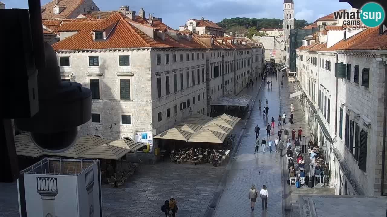 Live Webcam Dubrovnik Stradun