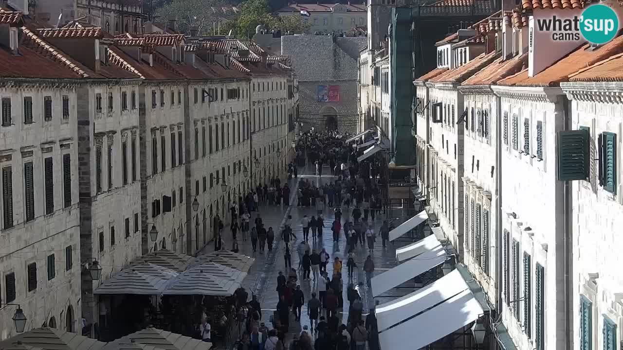 Webcam Ragusa (Dubrovnik) Stradun