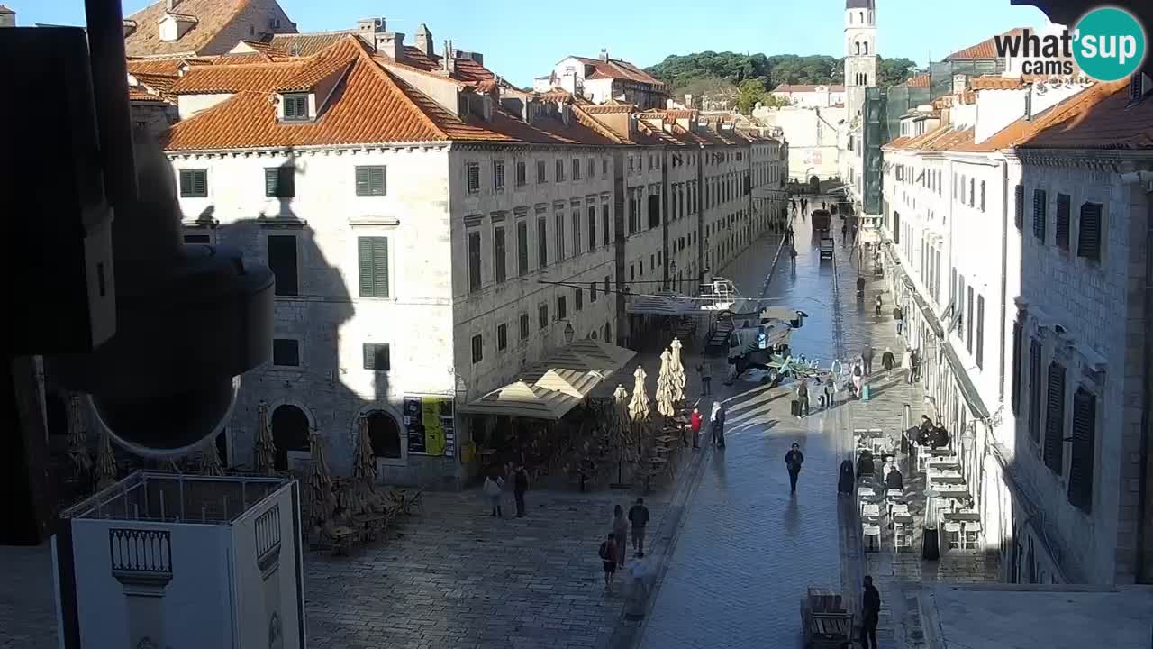 Live Webcam Dubrovnik Stradun