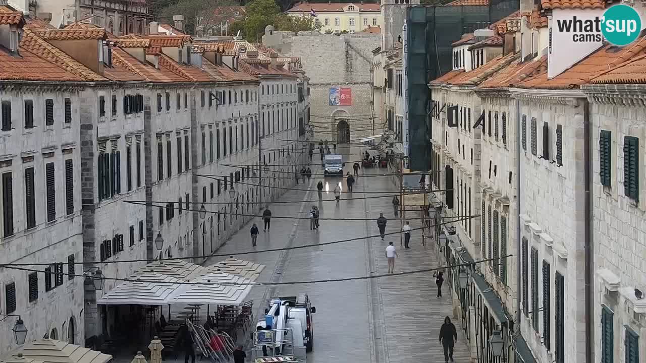 Kamera v živo Dubrovnik Stradun / Placa