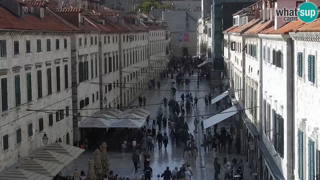Live Webcam Dubrovnik Stradun
