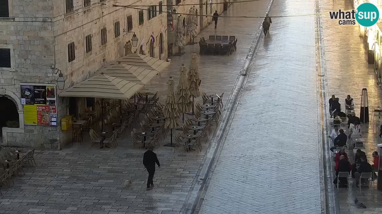 Webcam Ragusa (Dubrovnik) Stradun