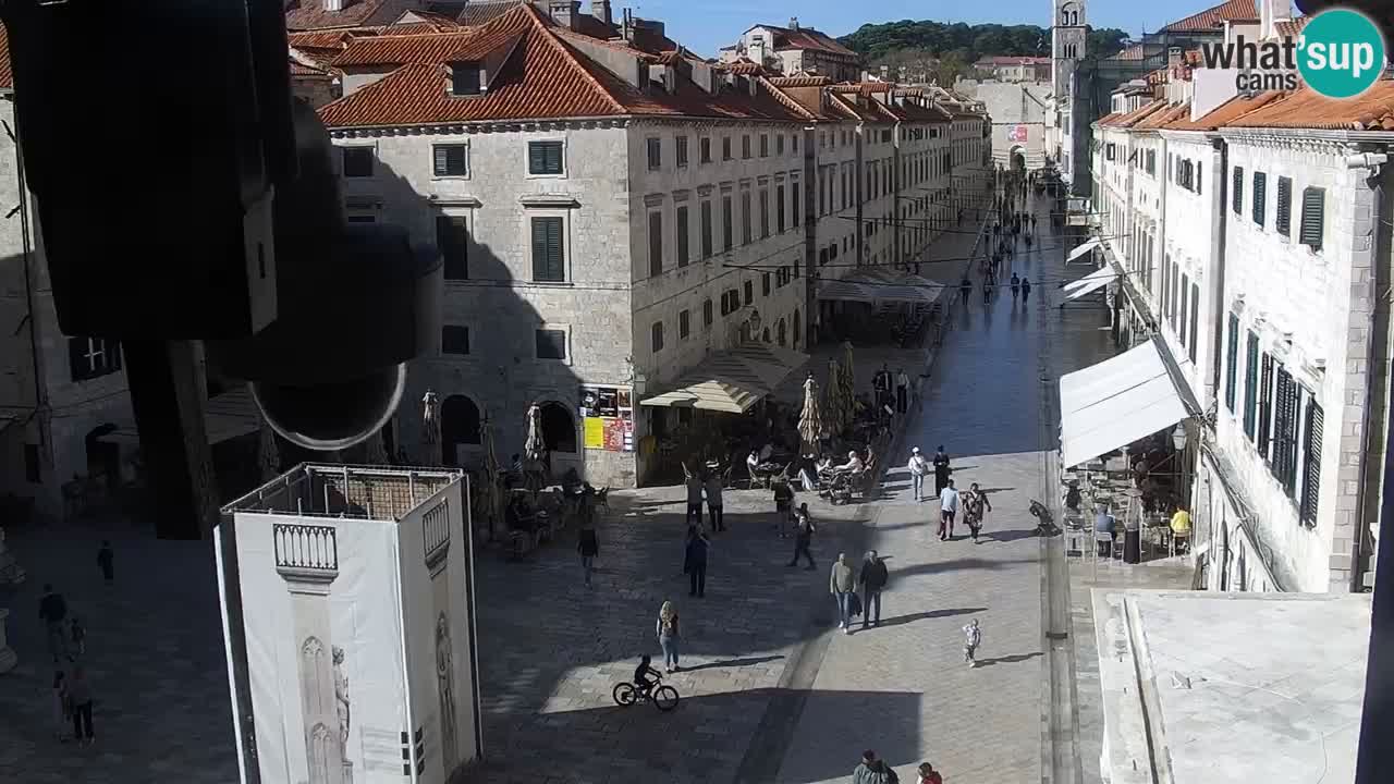 Kamera v živo Dubrovnik Stradun / Placa