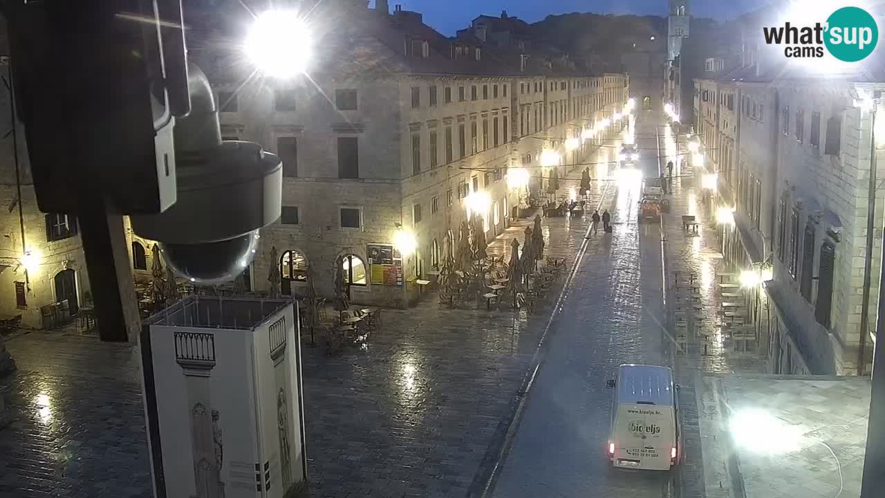 Live Webcam Dubrovnik Stradun