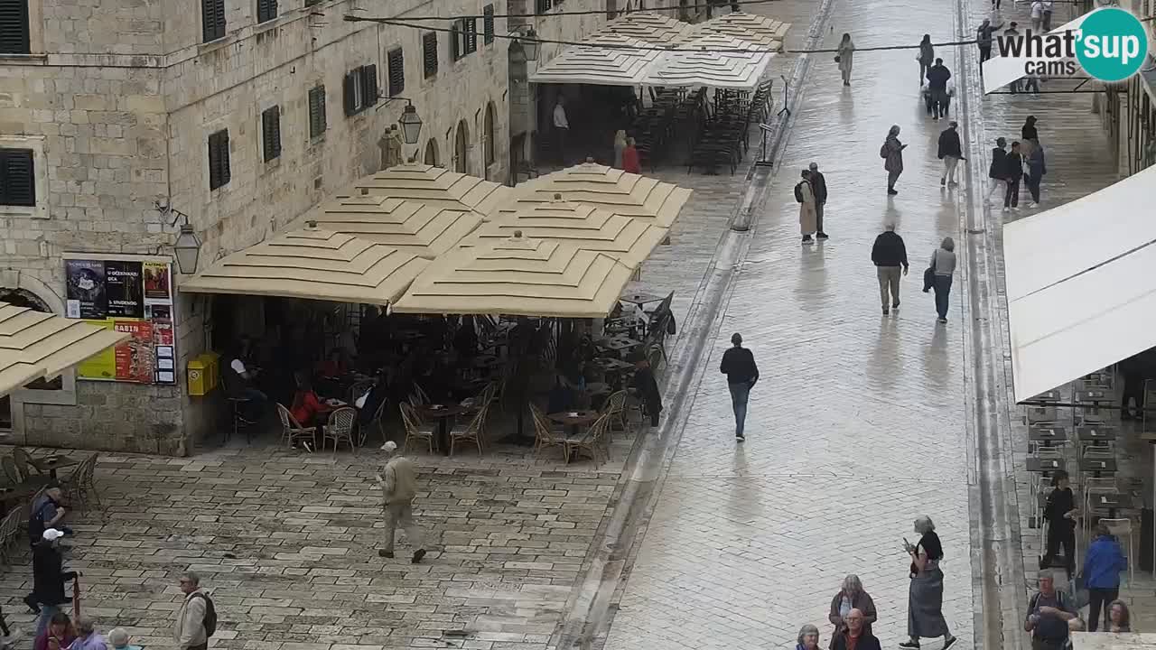 Kamera v živo Dubrovnik Stradun / Placa