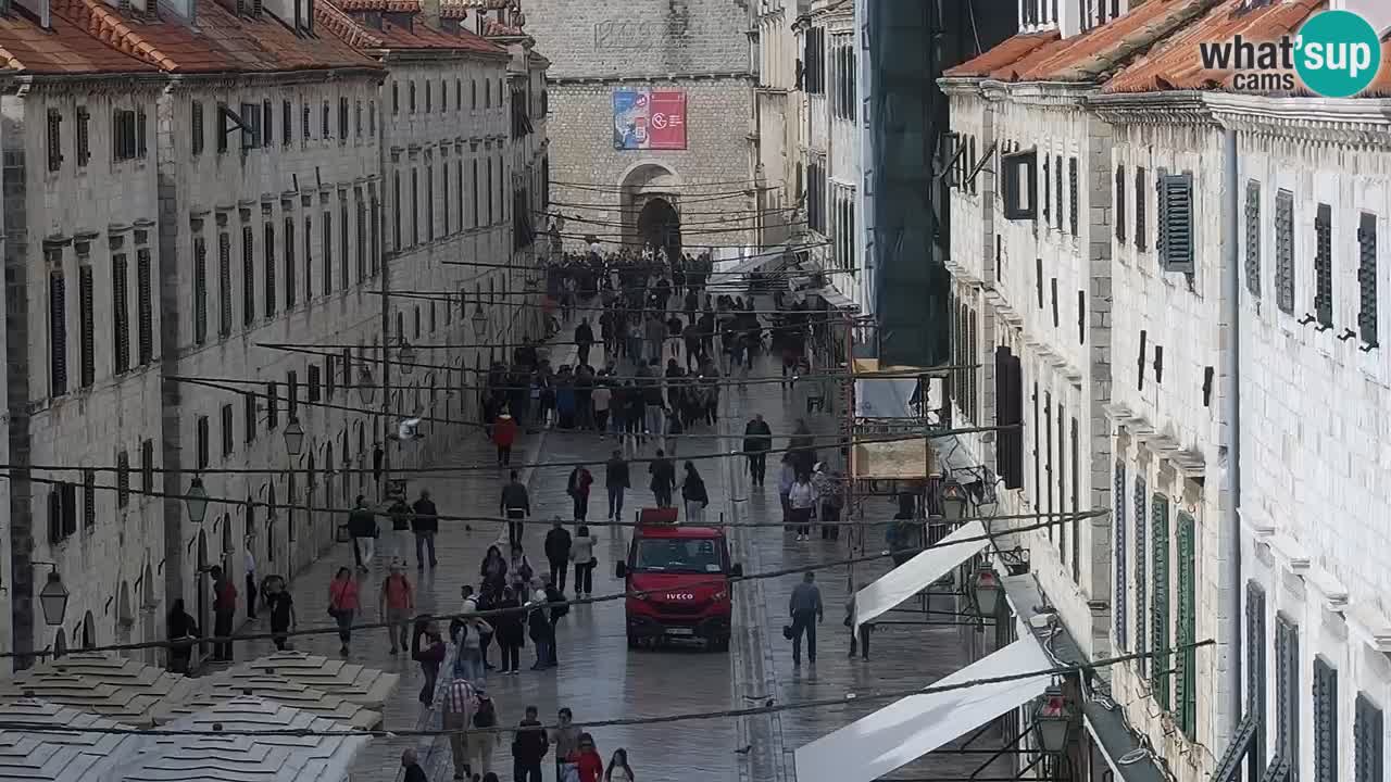 Live Webcam Dubrovnik Stradun