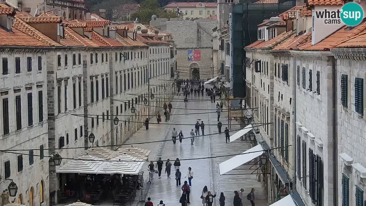 Kamera v živo Dubrovnik Stradun / Placa