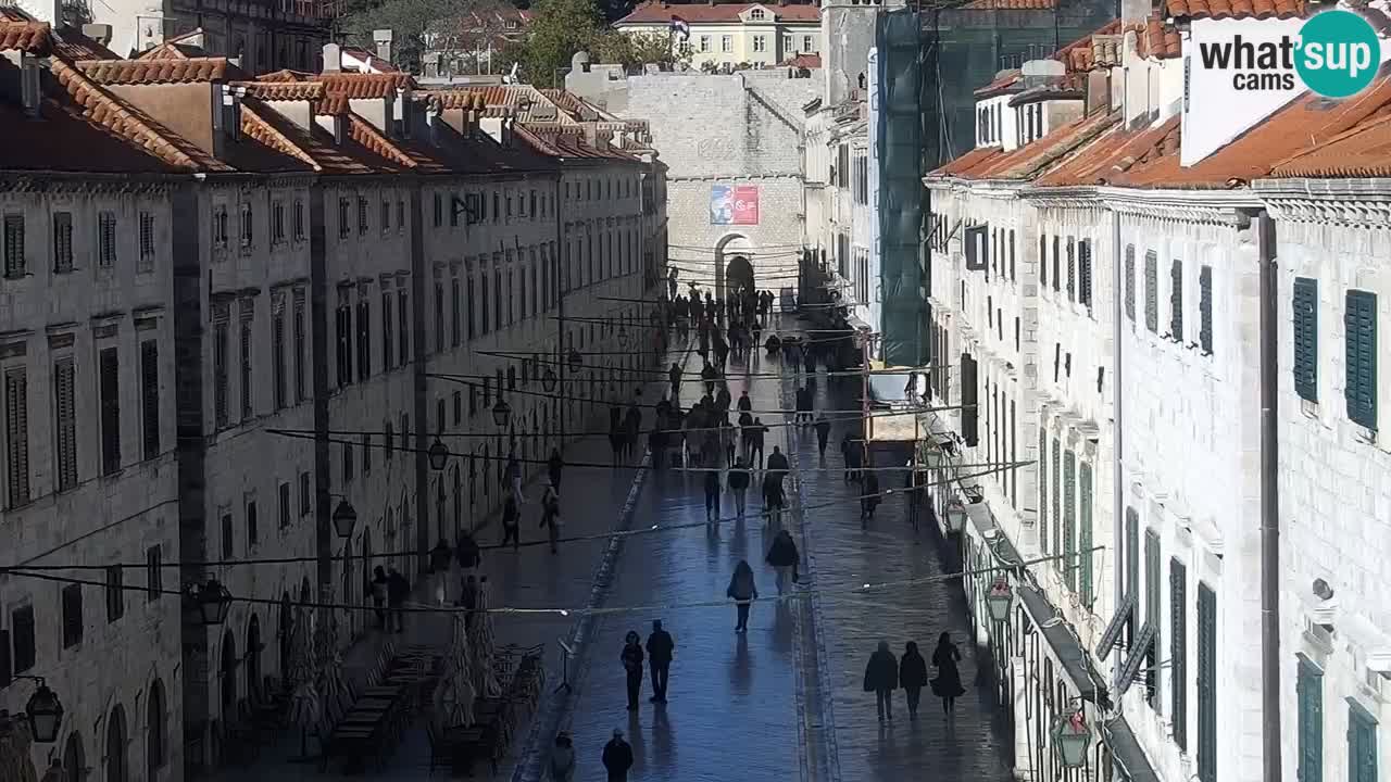 Webcam Ragusa (Dubrovnik) Stradun