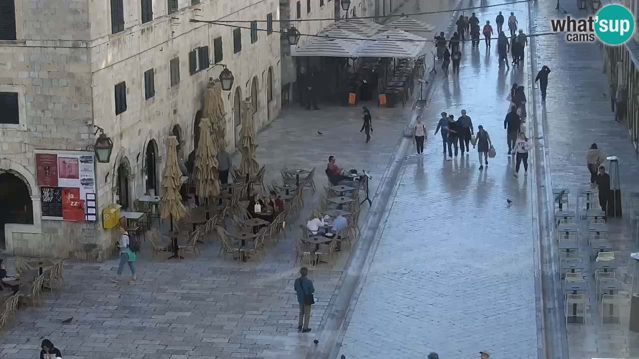 Live Webcam Dubrovnik Stradun