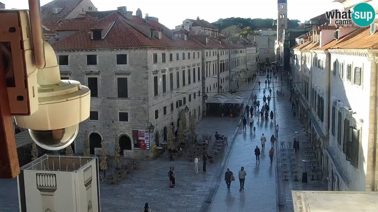 Live Webcam Dubrovnik Stradun