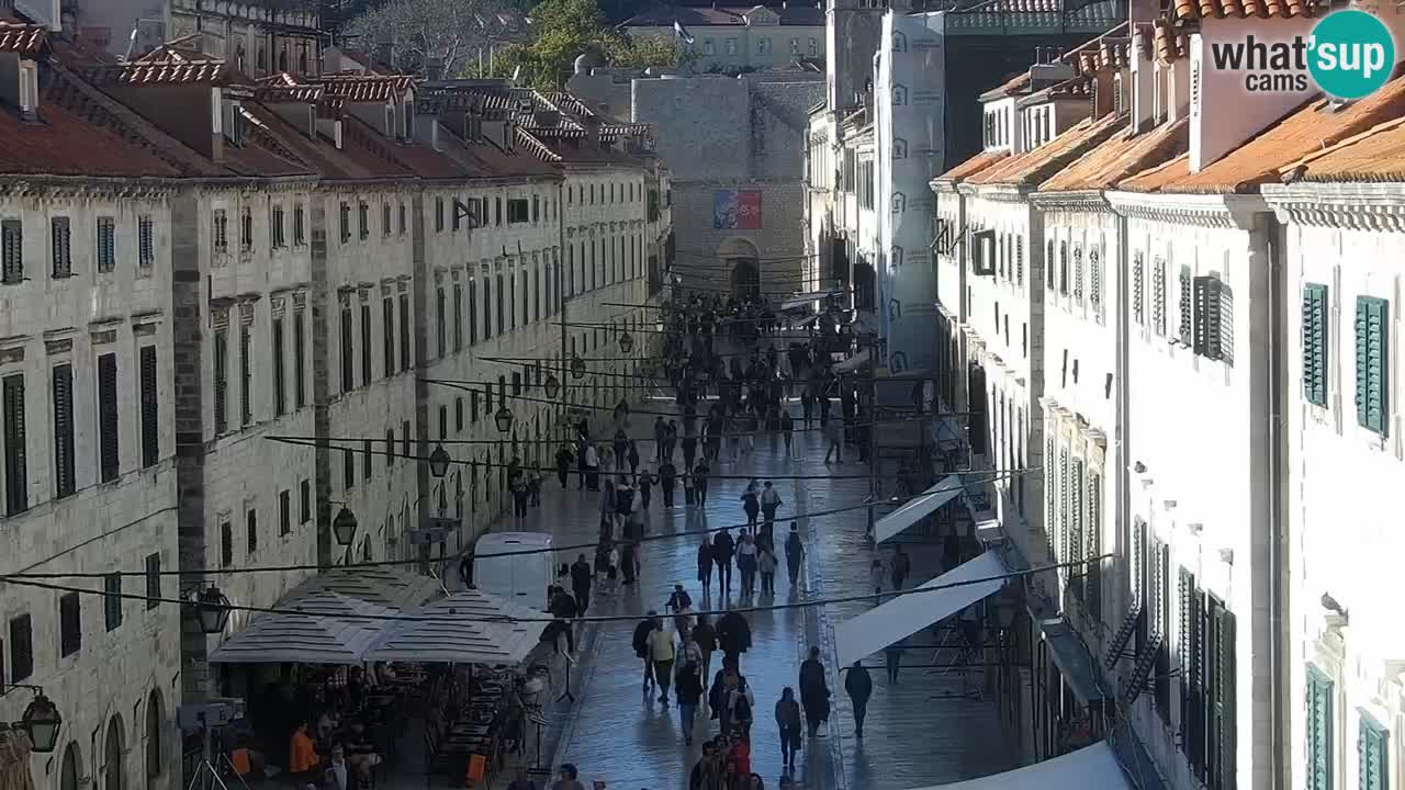 Kamera v živo Dubrovnik Stradun / Placa