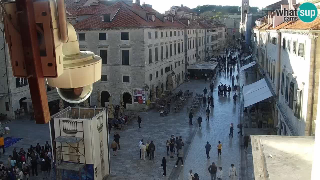 Live Webcam Dubrovnik Stradun