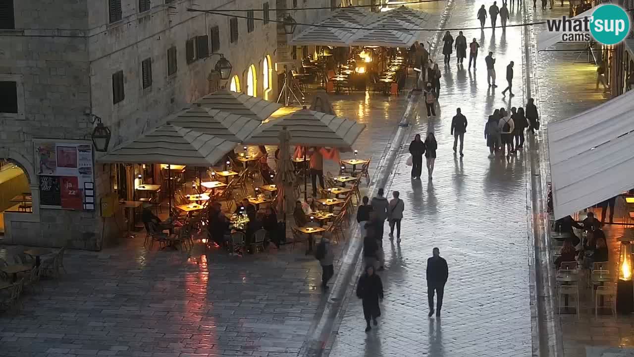 Kamera v živo Dubrovnik Stradun / Placa