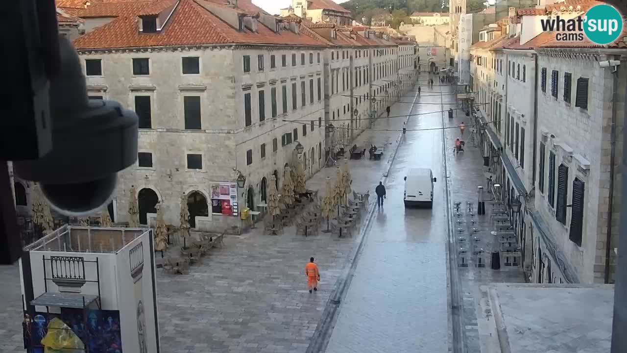 Live Webcam Dubrovnik Stradun