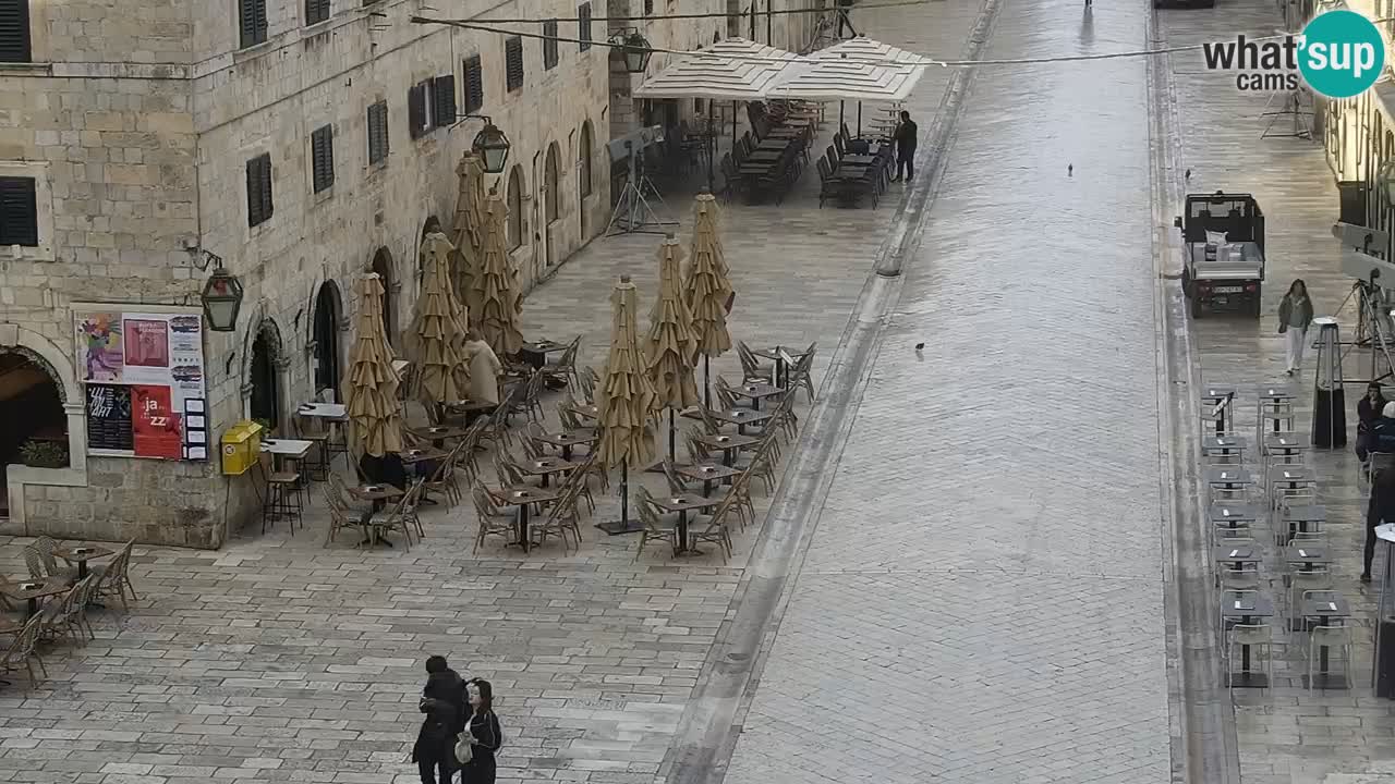 Livecam Dubrovnik Stradun