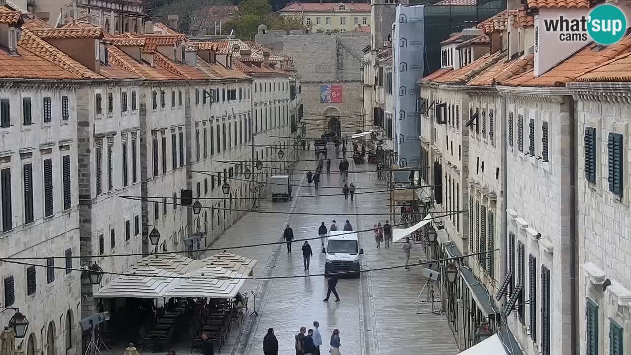 Live Webcam Dubrovnik Stradun