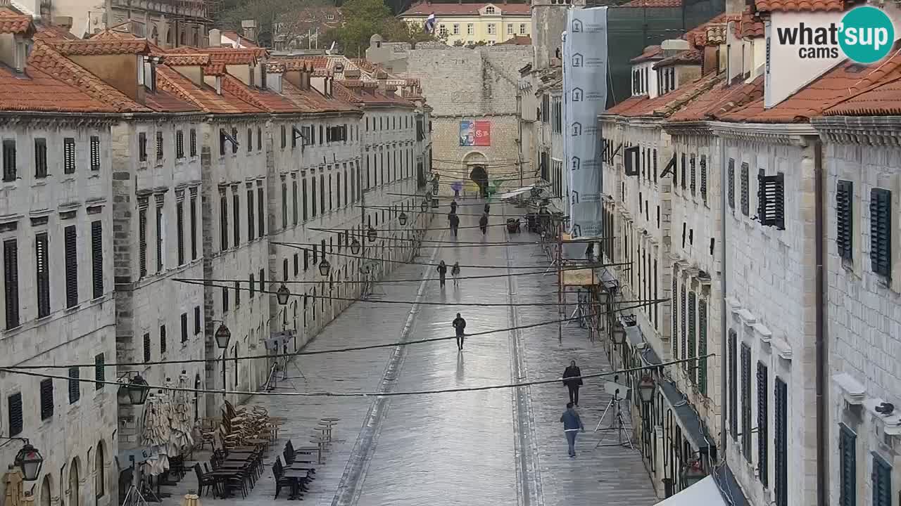 Camera en vivo Dubrovnik Stradun