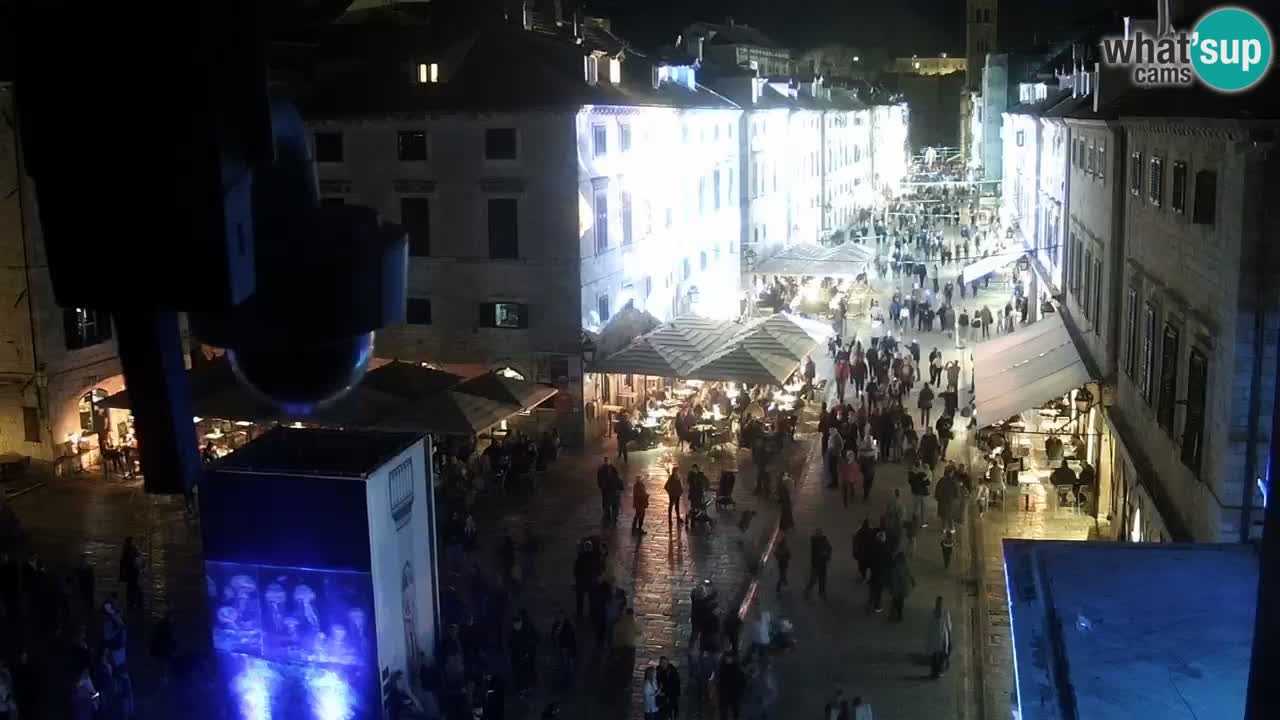 Kamera v živo Dubrovnik Stradun / Placa