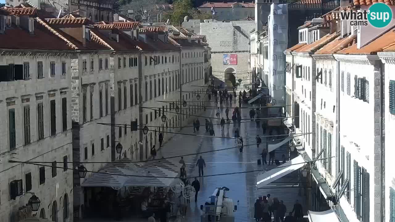 Webcam Ragusa (Dubrovnik) Stradun