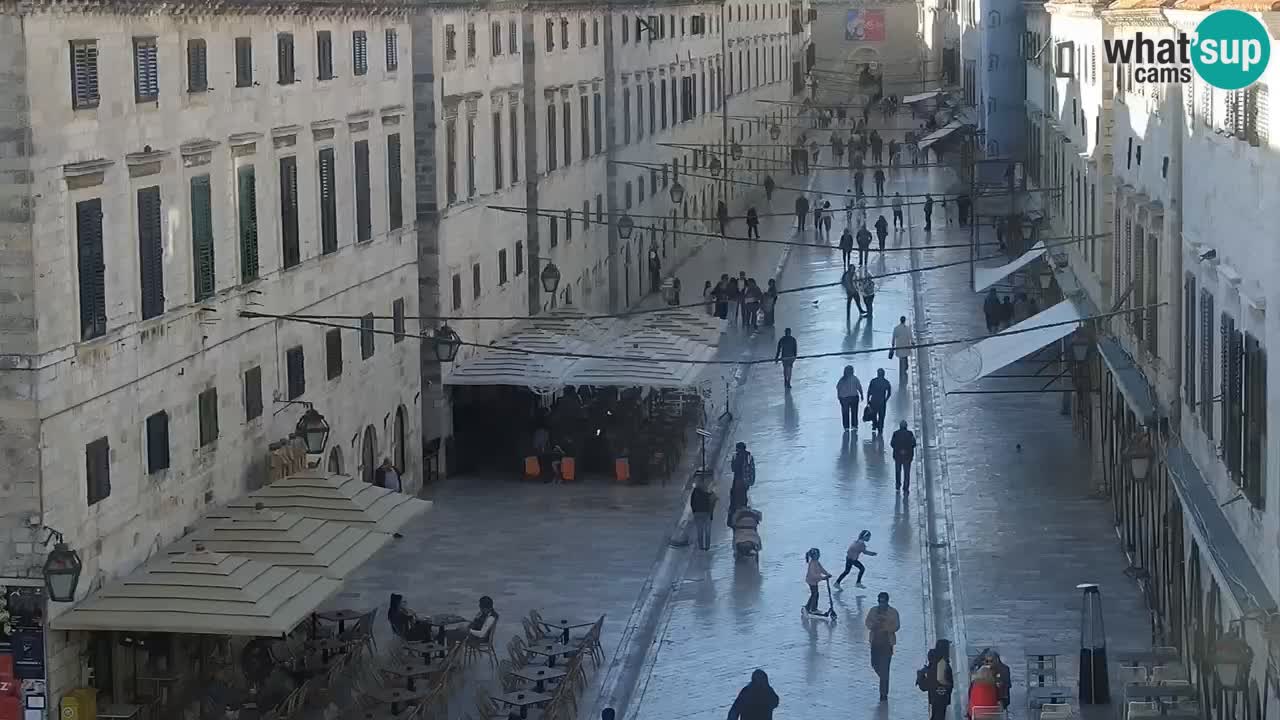 Live Webcam Dubrovnik Stradun
