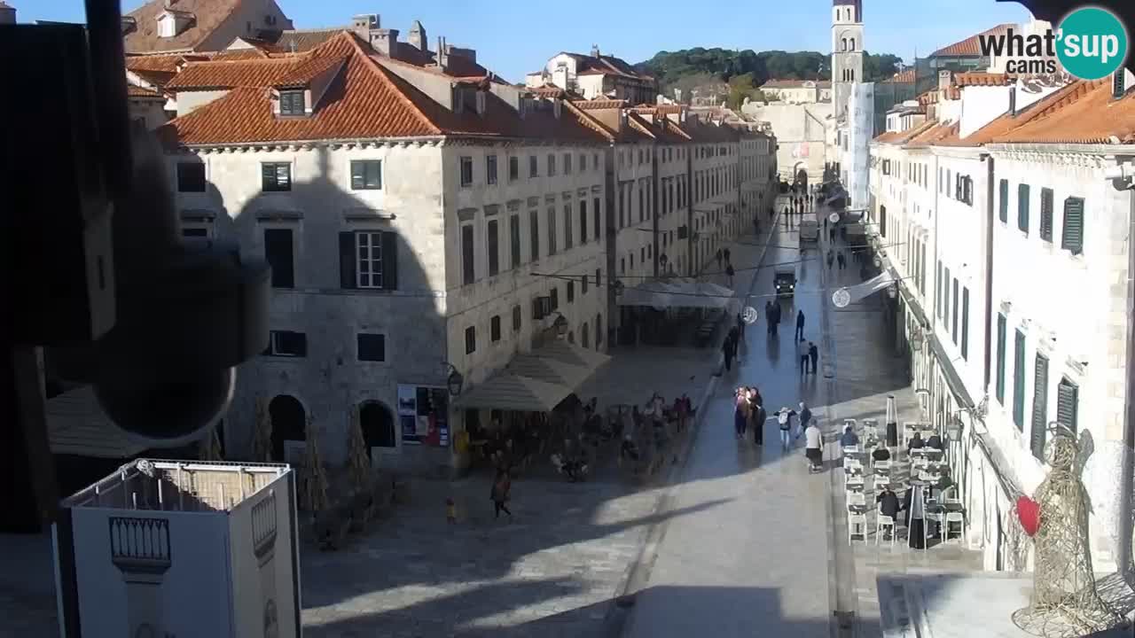 Live Webcam Dubrovnik Stradun