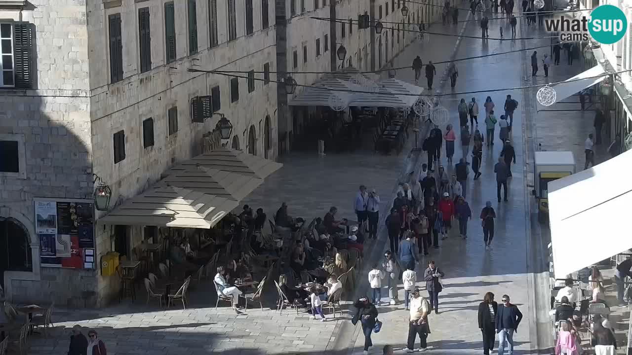 Kamera v živo Dubrovnik Stradun / Placa