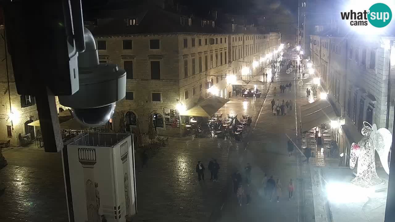 Live Webcam Dubrovnik Stradun