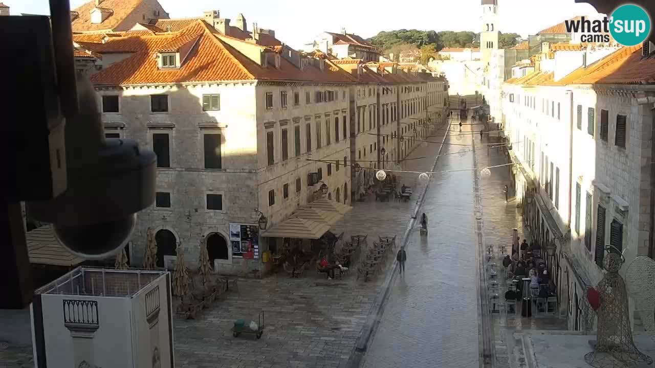 Kamera v živo Dubrovnik Stradun / Placa