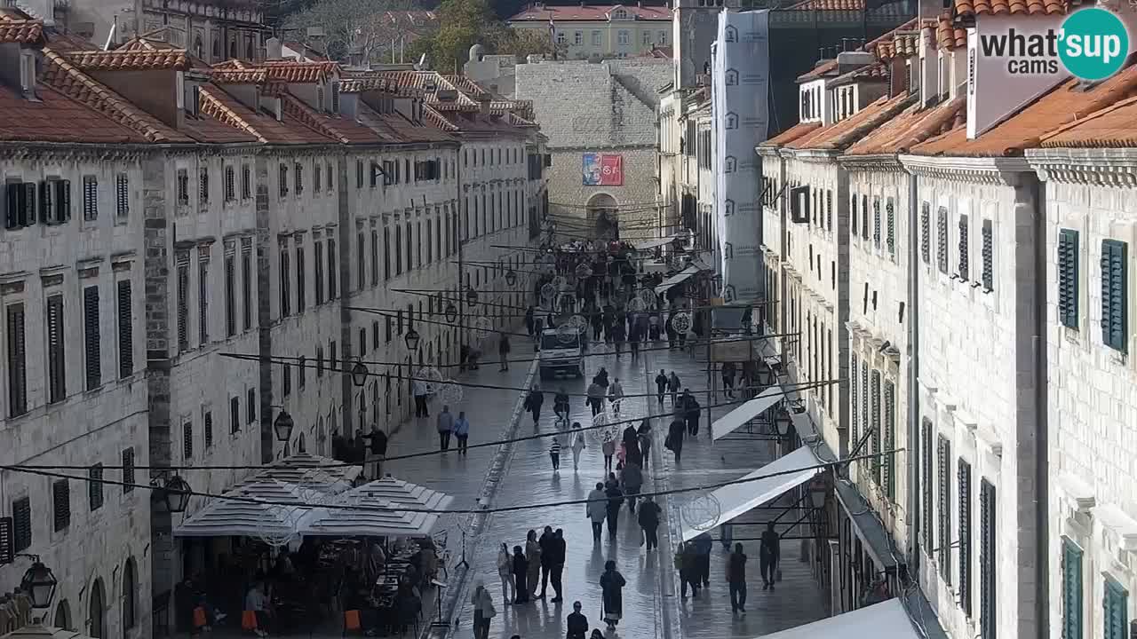 Kamera v živo Dubrovnik Stradun / Placa