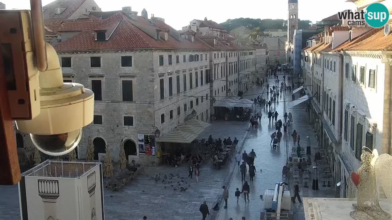 Kamera v živo Dubrovnik Stradun / Placa