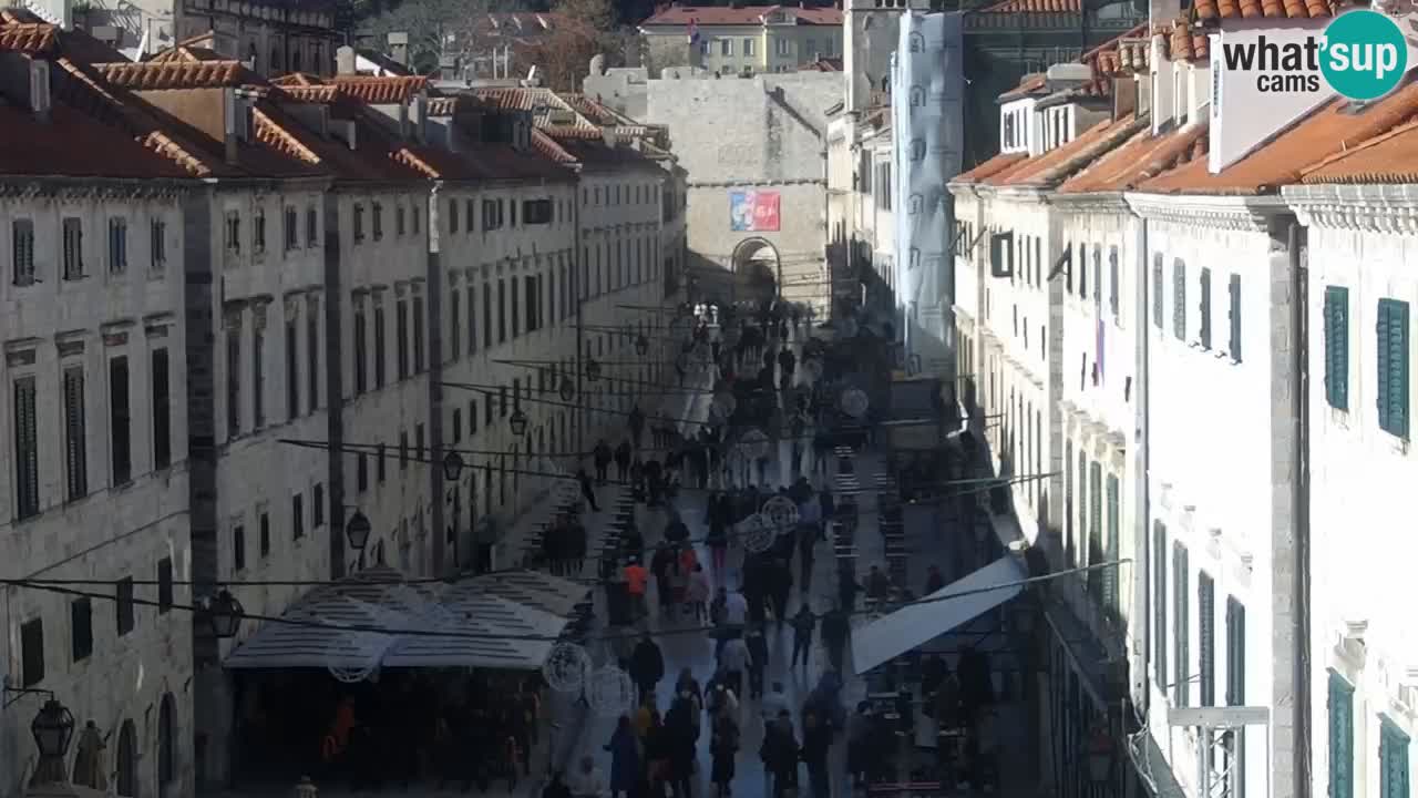 Kamera v živo Dubrovnik Stradun / Placa