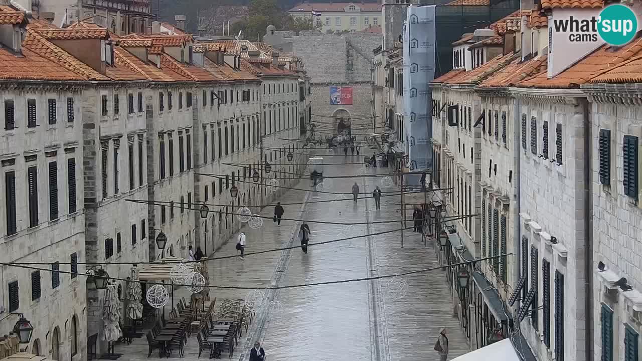 Kamera v živo Dubrovnik Stradun / Placa