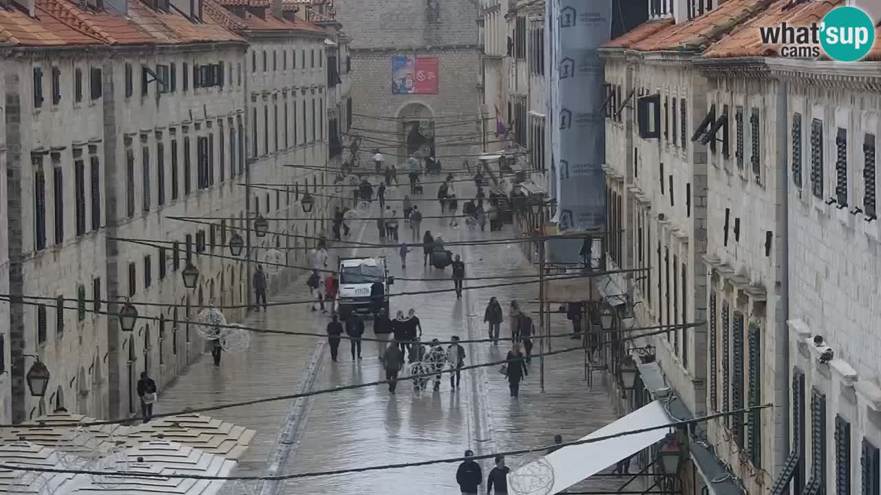 Live Webcam Dubrovnik Stradun
