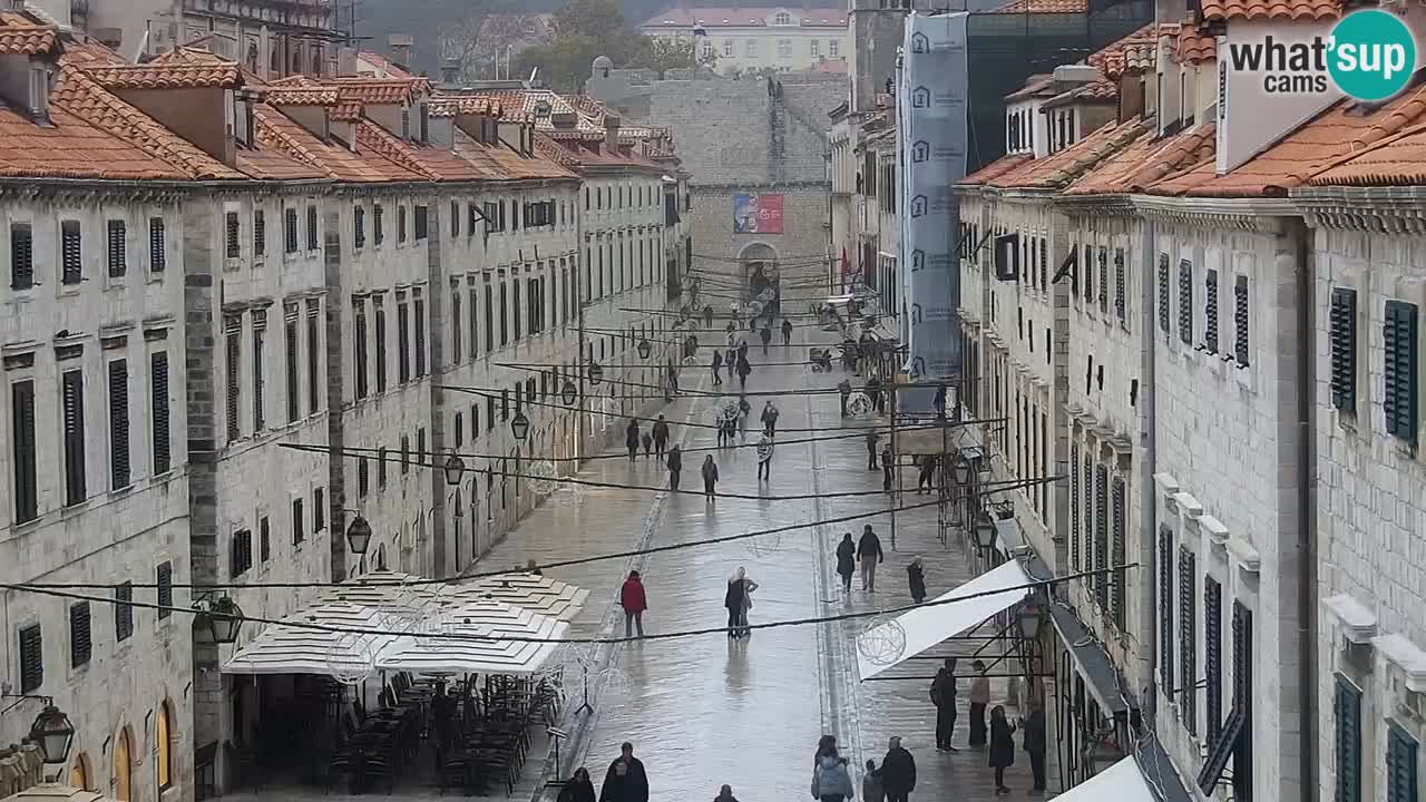 Live Webcam Dubrovnik Stradun