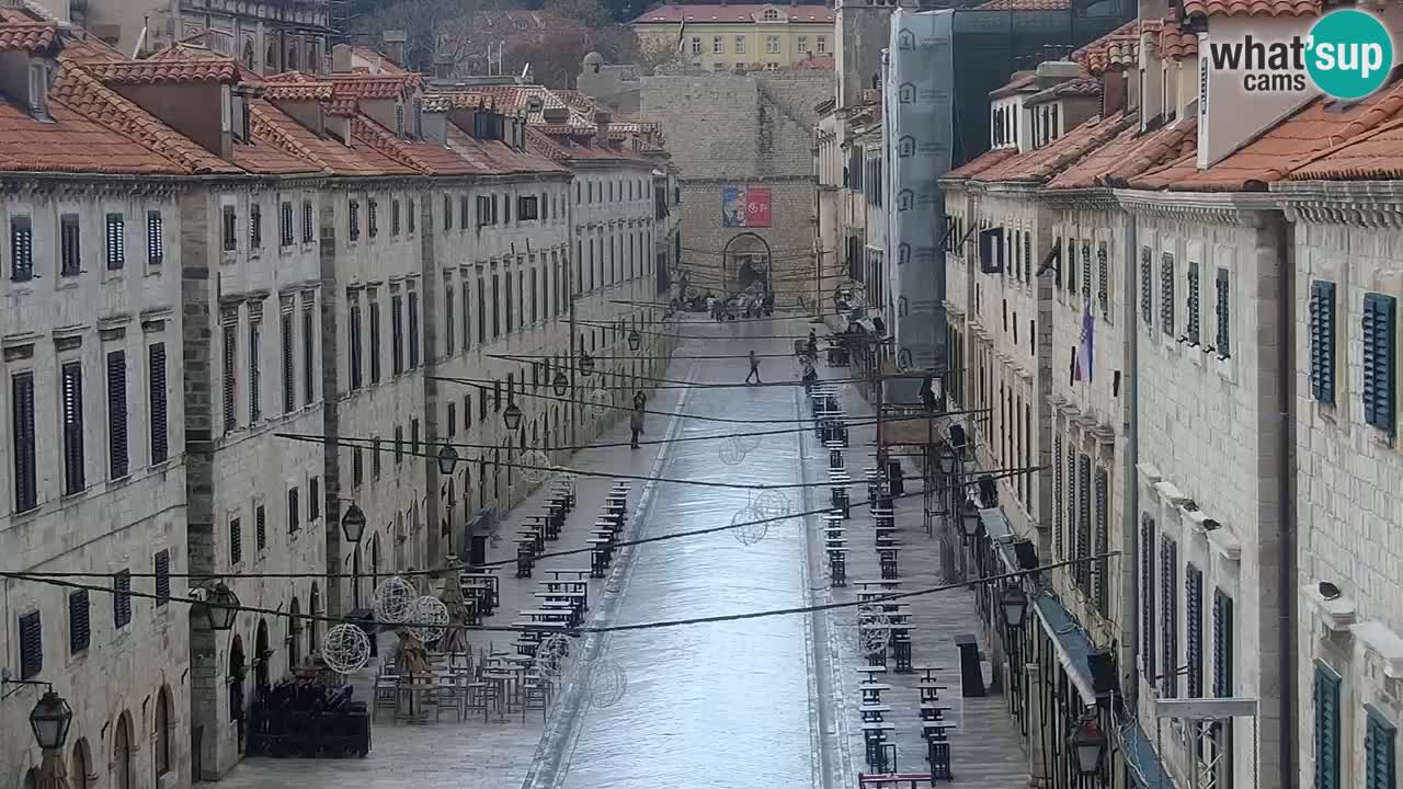 Live Webcam Dubrovnik Stradun