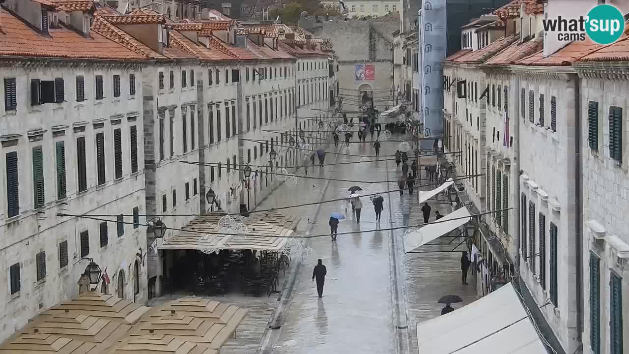 Webcam Ragusa (Dubrovnik) Stradun