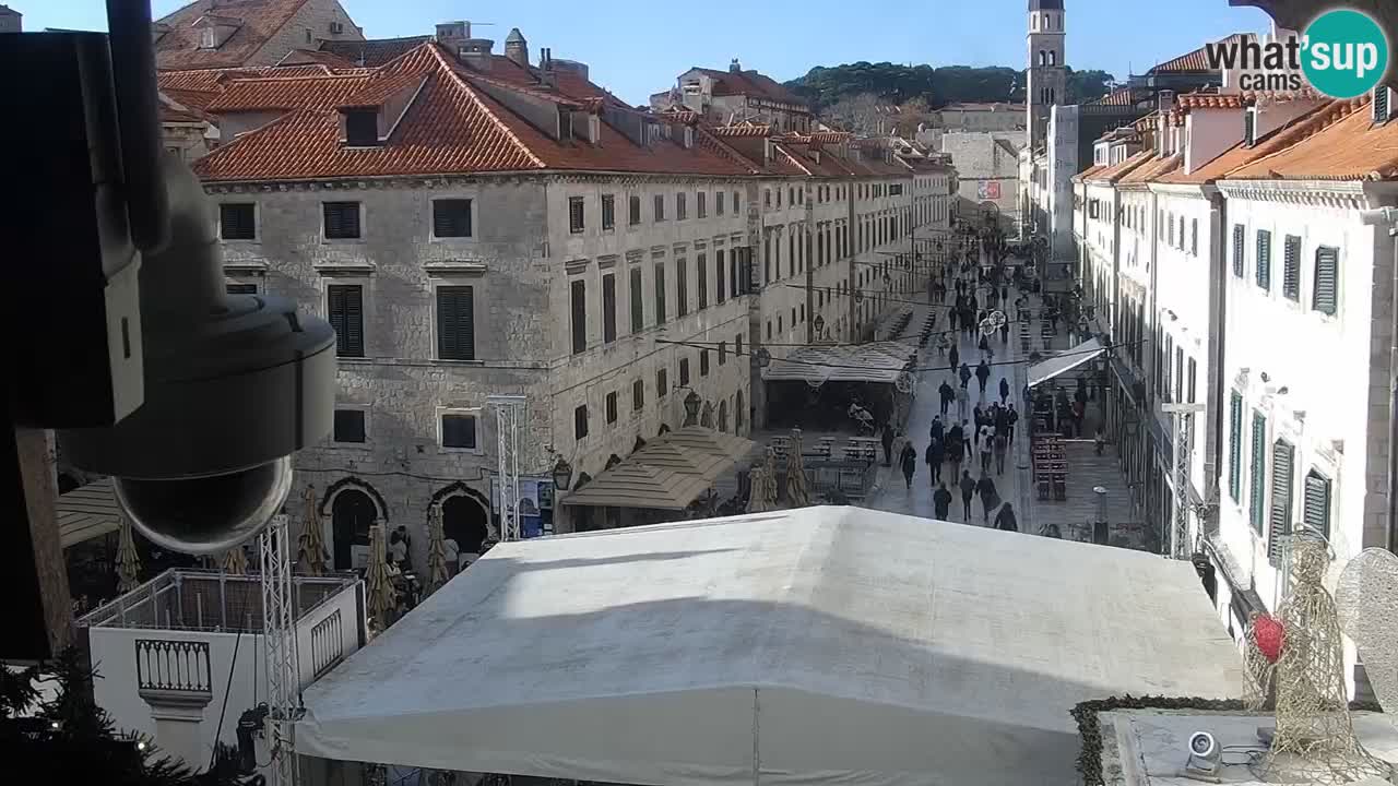 Live Webcam Dubrovnik Stradun