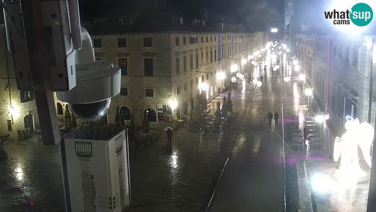 Live Webcam Dubrovnik Stradun