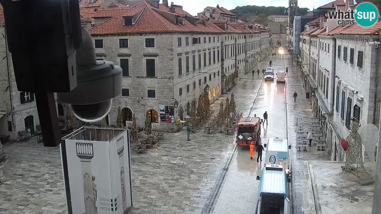 Live Webcam Dubrovnik Stradun