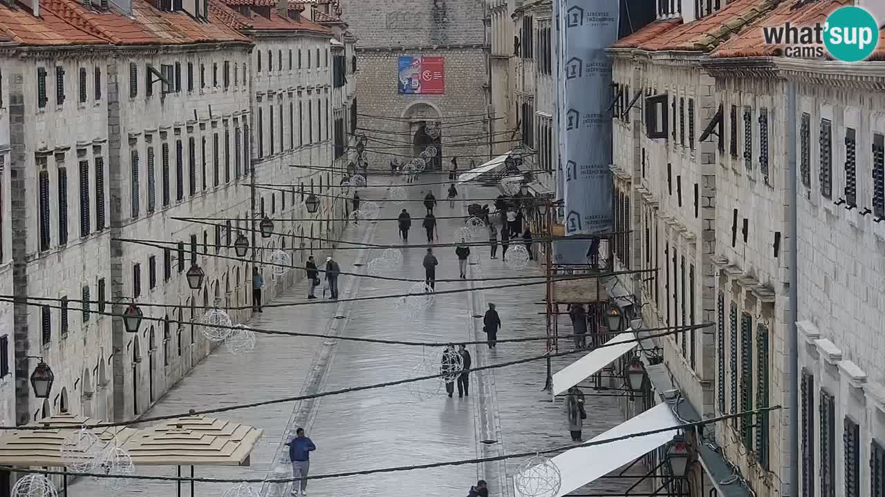 Webcam Ragusa (Dubrovnik) Stradun