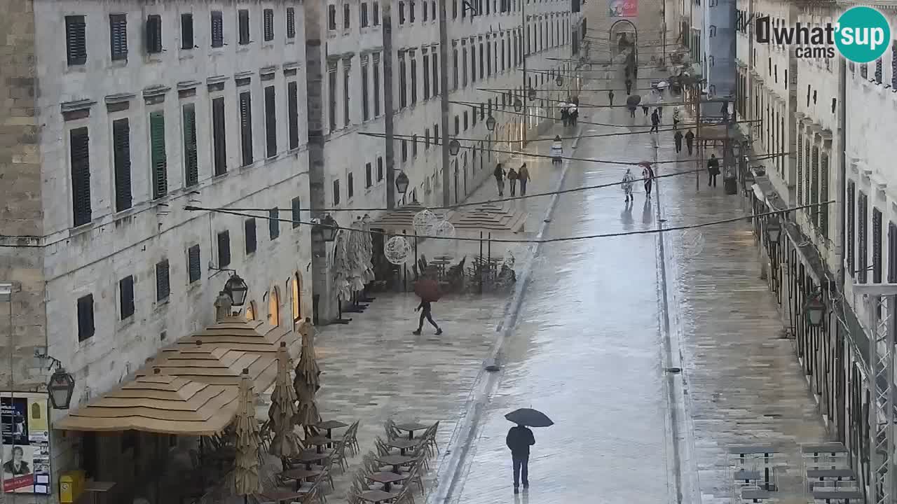 Live Webcam Dubrovnik Stradun