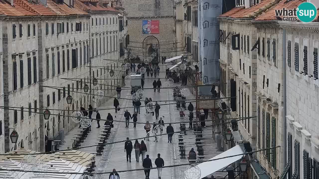 Livecam Dubrovnik Stradun