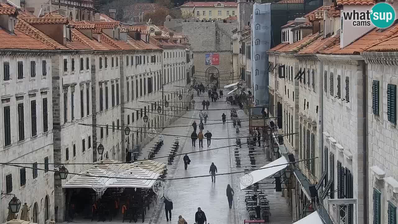 Webcam Ragusa (Dubrovnik) Stradun
