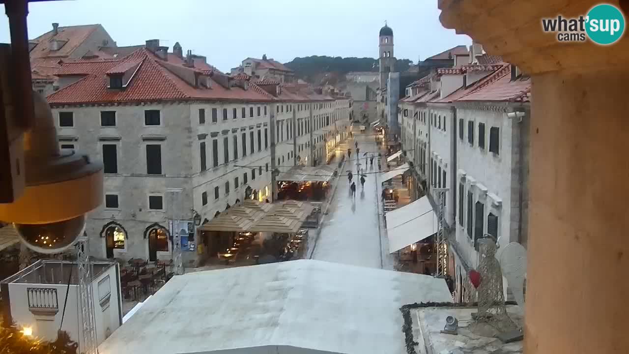 Kamera v živo Dubrovnik Stradun / Placa
