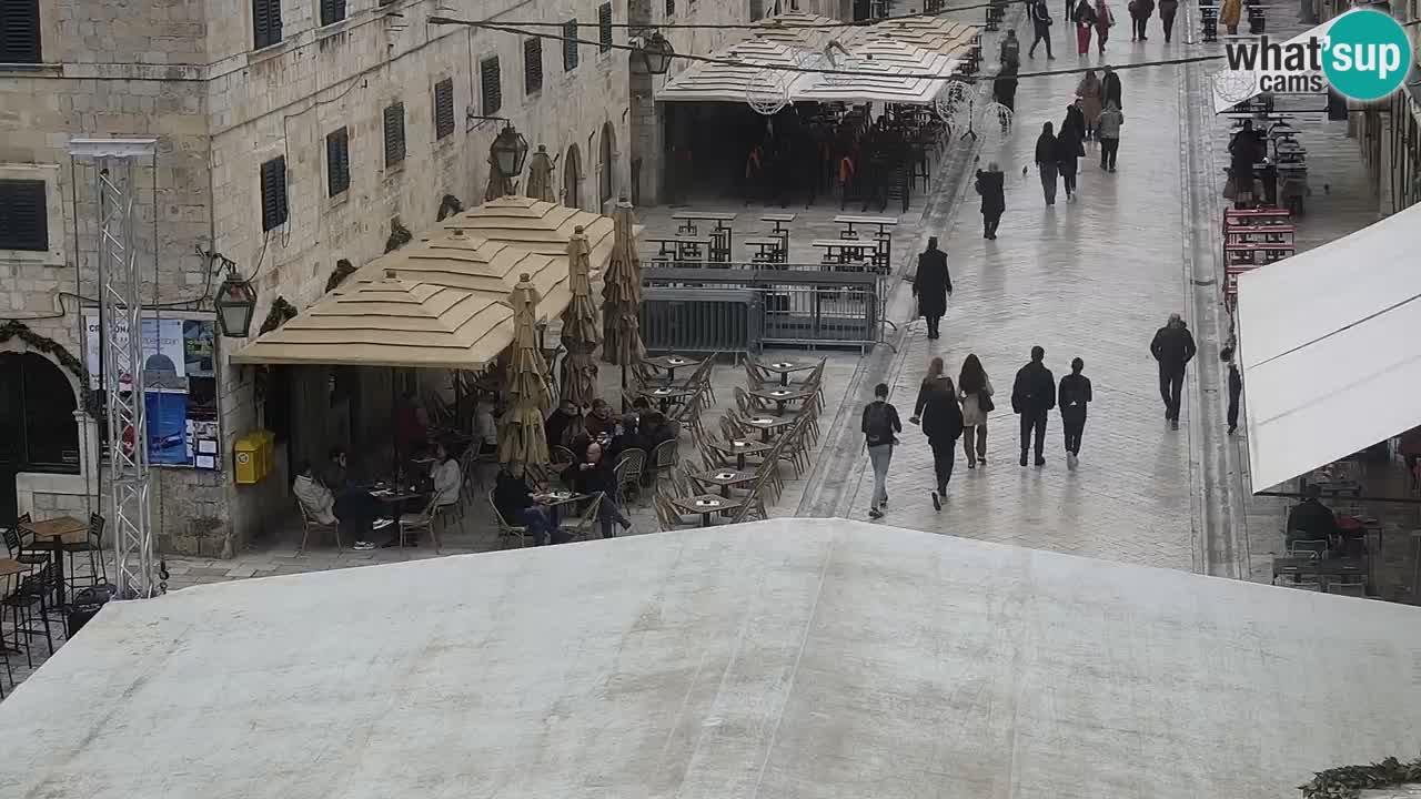 Live Webcam Dubrovnik Stradun